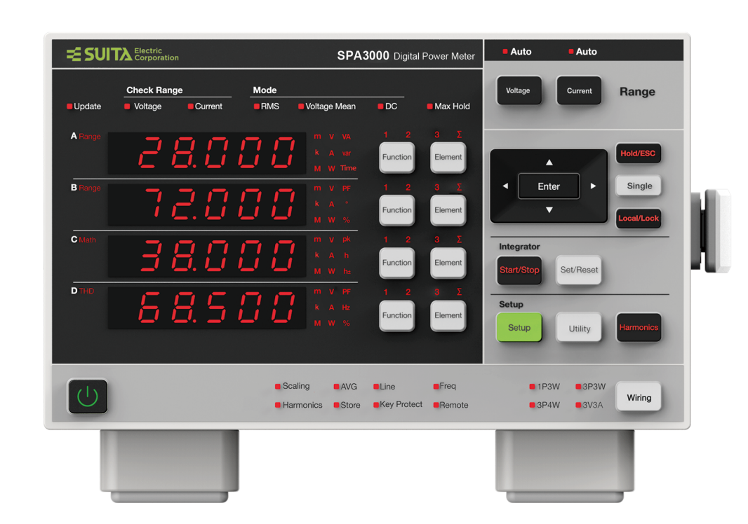 三通道數(shù)字功率計SPA3000-云帆興燁