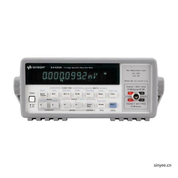 是德keysight34420A七位半納伏/微歐表